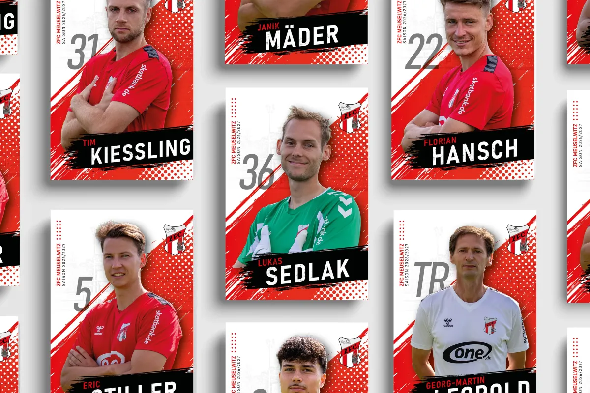 Autogrammkarten-Set 2026/2027