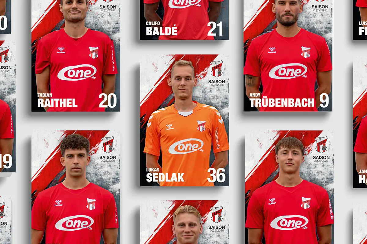 Autogrammkarten-Set 2025/2026