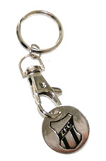 Anhänger mit Einkaufswagenchip Anhänger mit Einkaufswagenchip